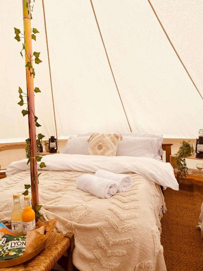 Fen Meadows Glamping - Luxury Cabins And Bell Tents Кеймбридж Екстериор снимка